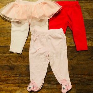 3 baby leggings